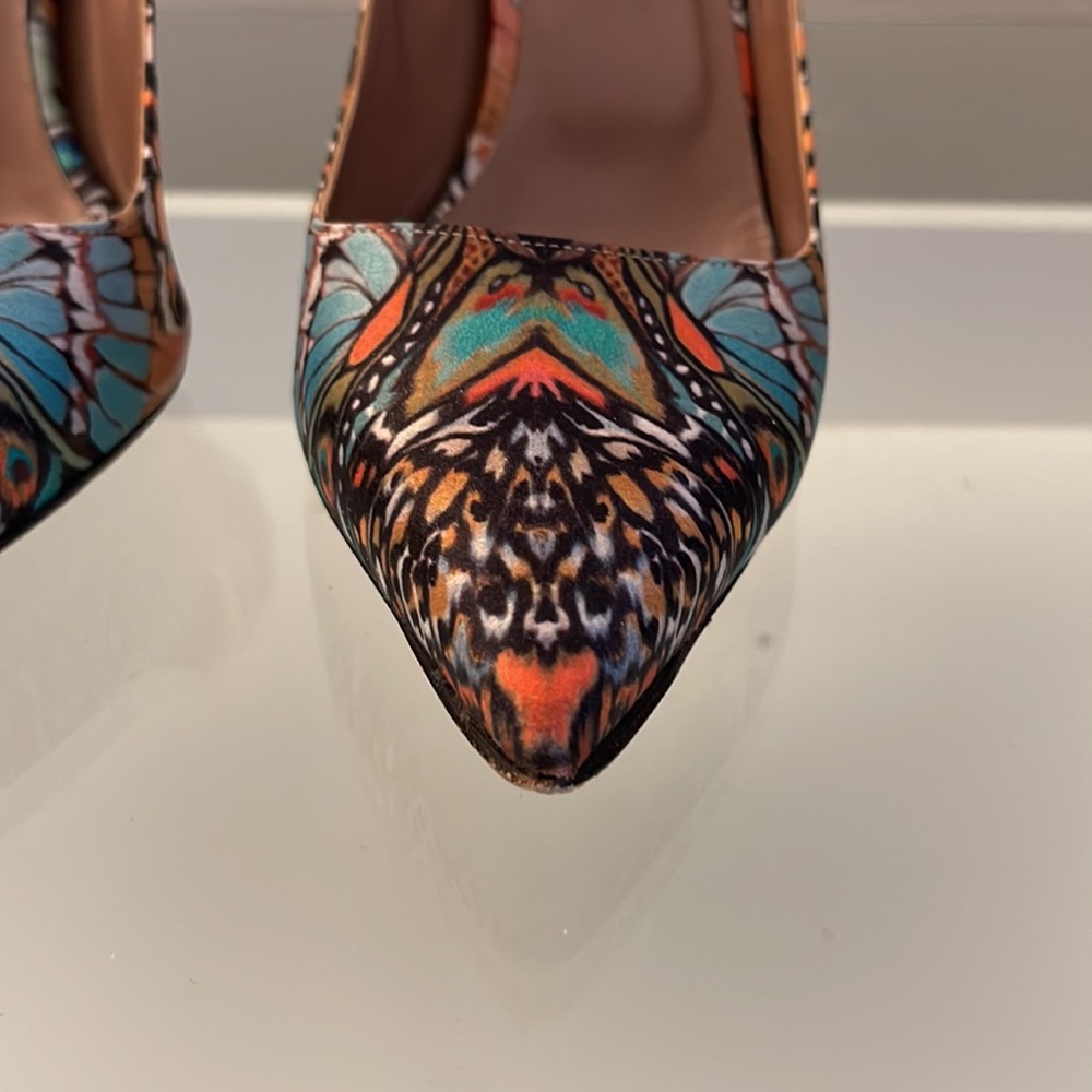 Tabitha Simmons multi-colored heels, 39